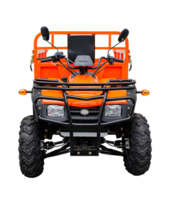 Quad con caja de carga electrico, tracción 4 ruedas.