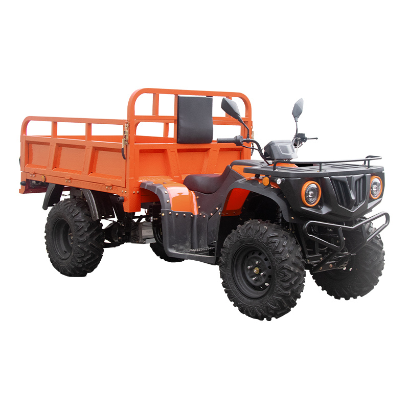 Quad con caja de carga