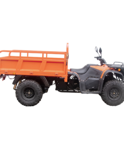 ATV con caja para carga
